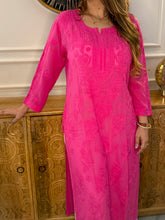 Load image into Gallery viewer, Chikankari Self Work Kurta
