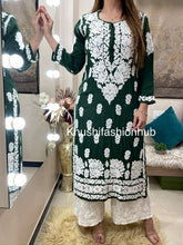 Load image into Gallery viewer, Green Kurti
