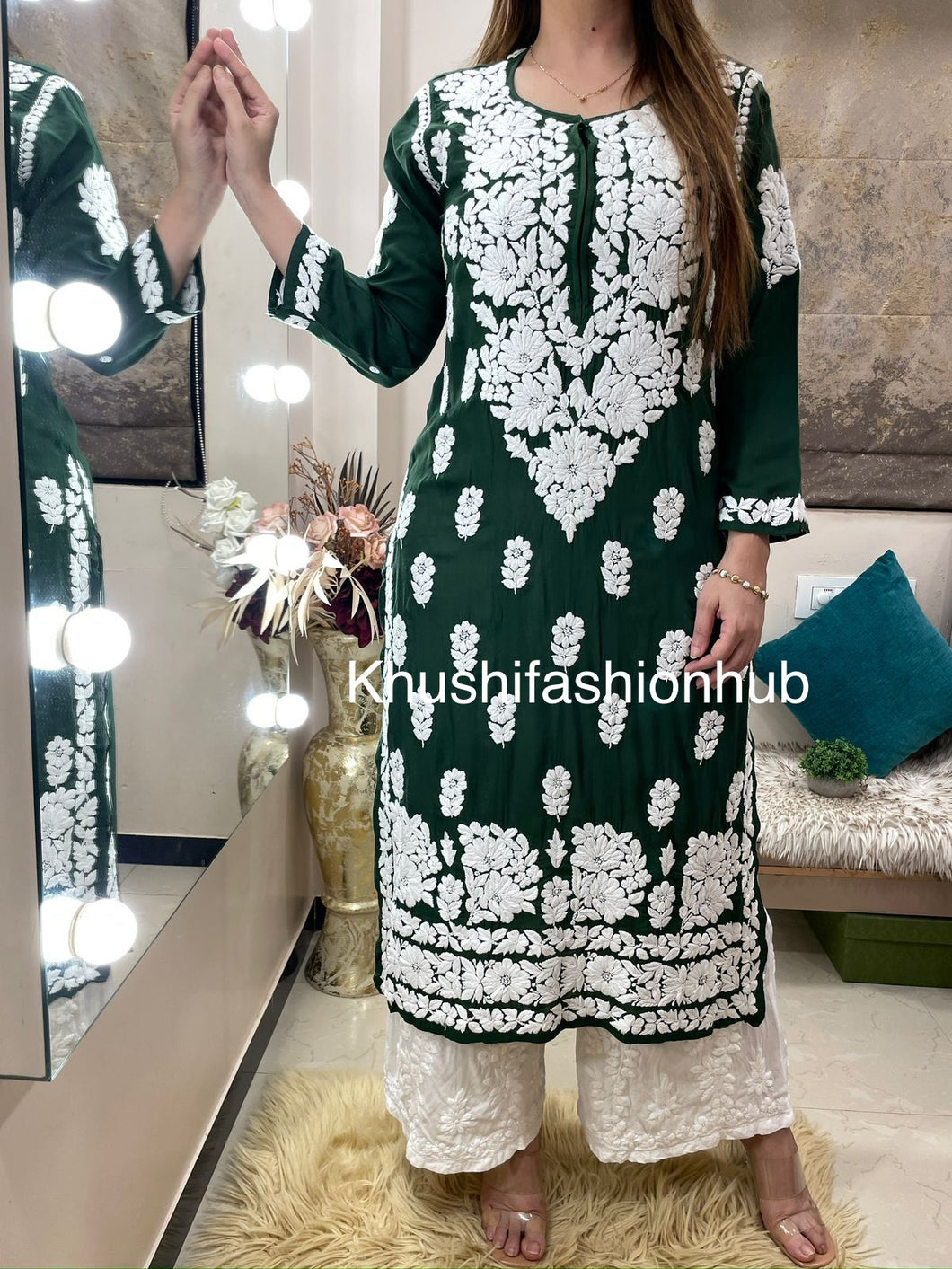 Green Kurti