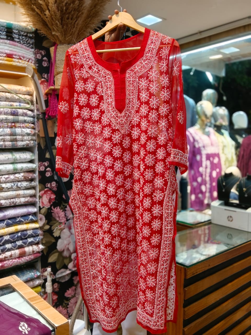 Chikankari Kurti