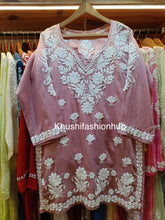 Load image into Gallery viewer, Nude Short Kurti
