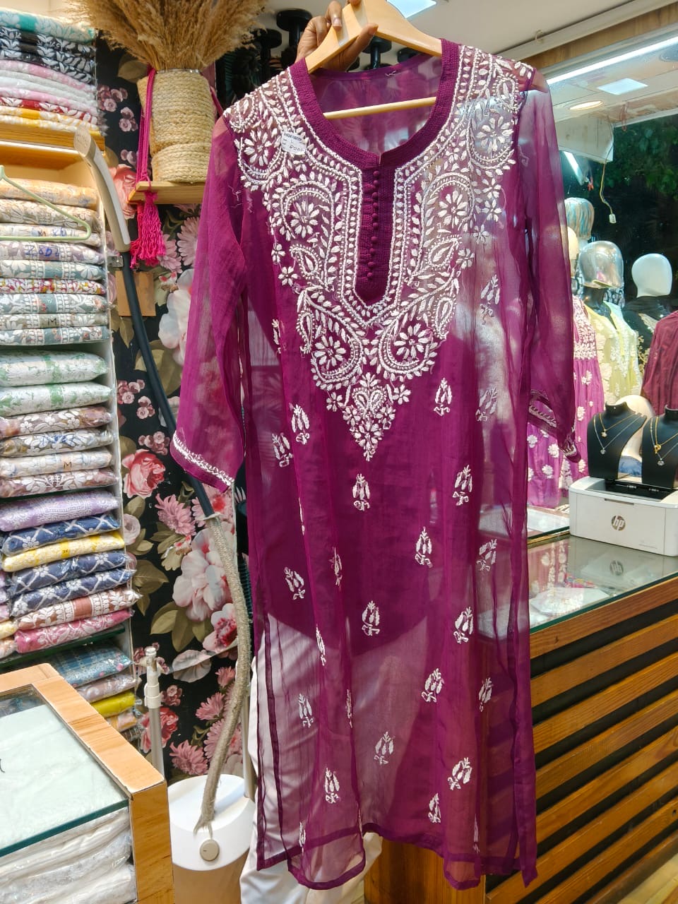 Chikankari Kurti