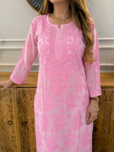 Load image into Gallery viewer, Chikankari Self Work Kurta
