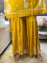 Load image into Gallery viewer, Yellow Gharara Set
