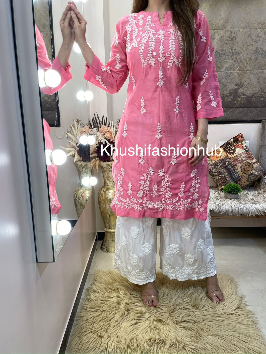 Pink Kurti