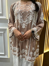 Load image into Gallery viewer, Modal Chikankari Kurti
