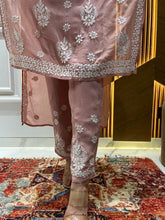 Load image into Gallery viewer, Chikankari Georgette Pant Set
