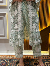 Load image into Gallery viewer, Chikankari Shrug Pant Set
