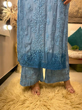 Load image into Gallery viewer, Shaded Blue Pallazo Set

