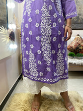 Load image into Gallery viewer, Purple Kurti
