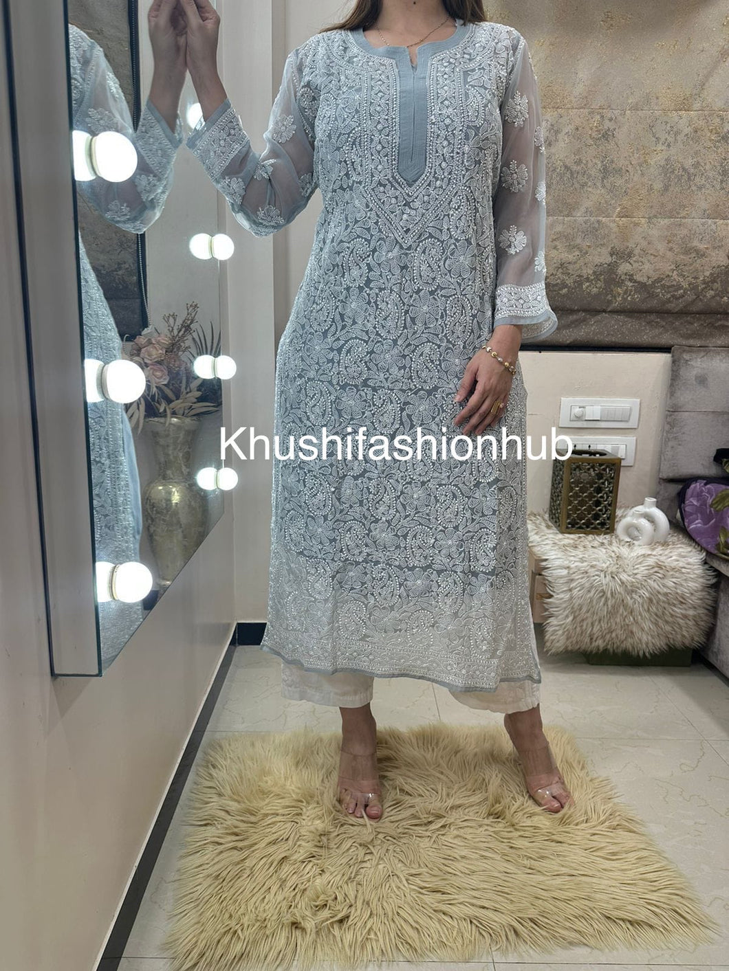 Grey Kurti