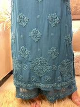 Load image into Gallery viewer, Sea Green Pallazo Set
