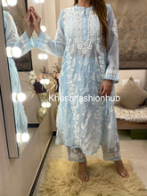 Load image into Gallery viewer, Blue Pant Set

