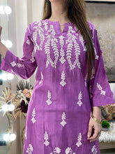 Load image into Gallery viewer, Purple Kurti
