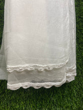 Load image into Gallery viewer, Chikankari White Dupatta
