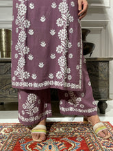 Load image into Gallery viewer, Chikankari Modal Pallazo Set
