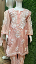 Load image into Gallery viewer, Chikankari Kid Set
