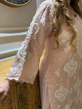 Load image into Gallery viewer, Chikankari Crepe Pallazo Set
