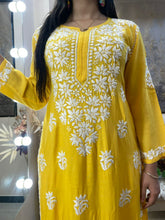 Load image into Gallery viewer, Yellow Pallazo Set
