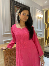 Load image into Gallery viewer, Chikankari Modal Pallazo Set
