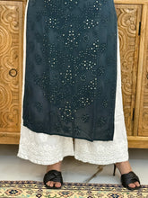 Load image into Gallery viewer, Chikankari Mukaish Kurta
