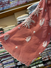Load image into Gallery viewer, Chikankari Silk Crepe Pallazo Set
