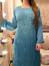 Load image into Gallery viewer, Sea Green Pallazo Set
