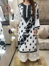 Load image into Gallery viewer, Black and White Kurti
