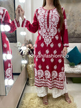 Load image into Gallery viewer, Red Kurti
