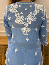 Load image into Gallery viewer, Chikankari Muslin Cutwork Kurta
