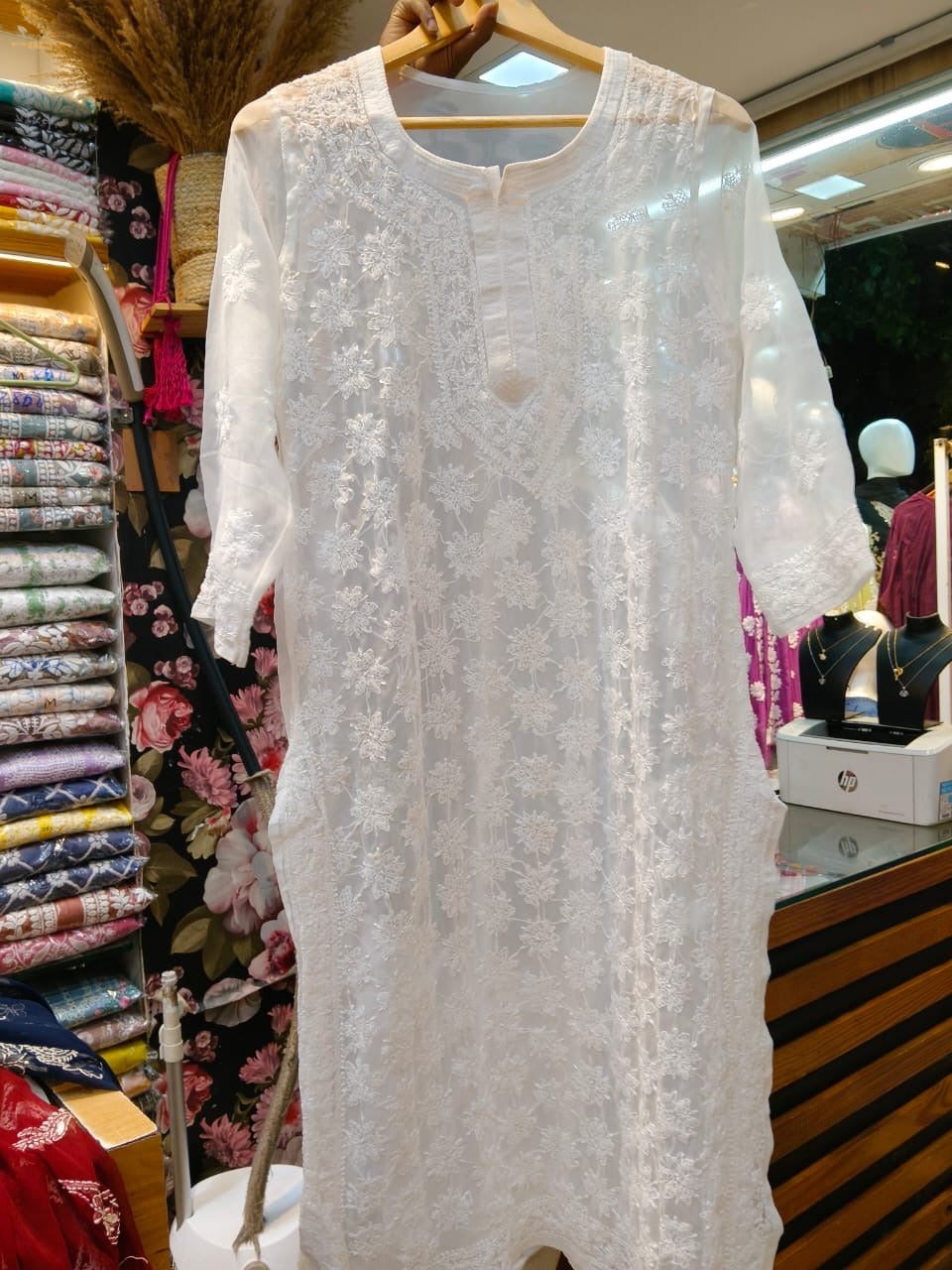 Chikankari Kurti