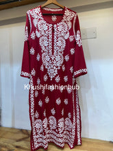 Load image into Gallery viewer, Red Kurti
