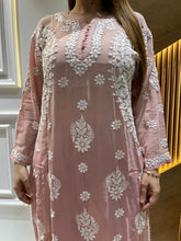 Load image into Gallery viewer, Chikankari Georgette Pant Set
