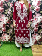 Load image into Gallery viewer, Red Kurti

