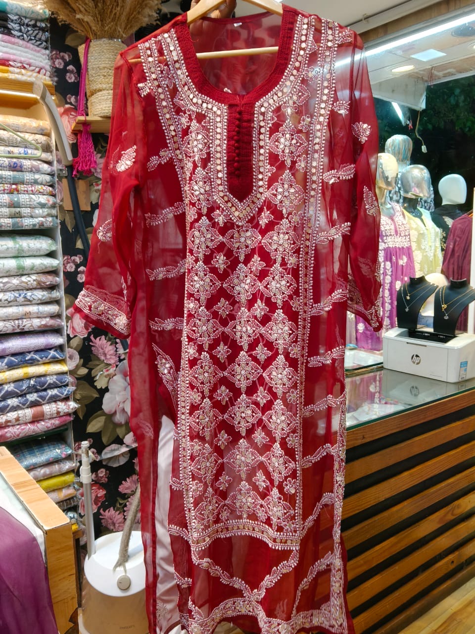 Chikankari Kurti