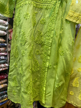 Load image into Gallery viewer, Chikankari Angrakha Kurti
