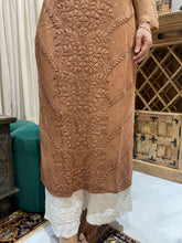 Load image into Gallery viewer, Chikankari Viscose Georgette Kurti
