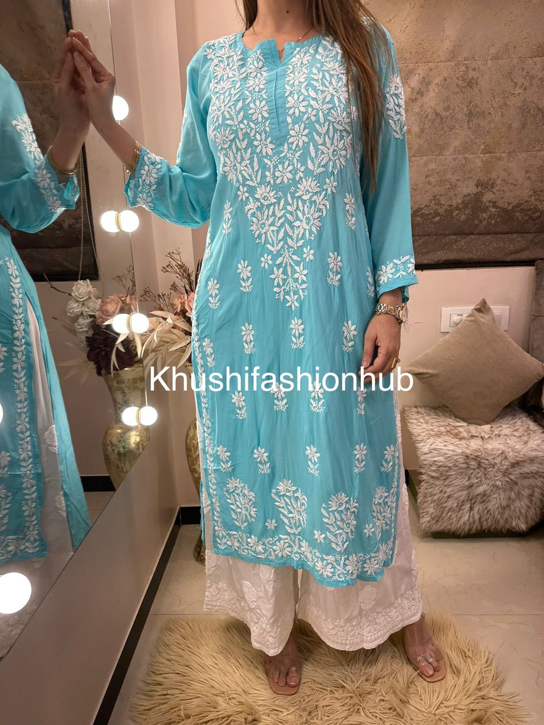 Blue Kurti