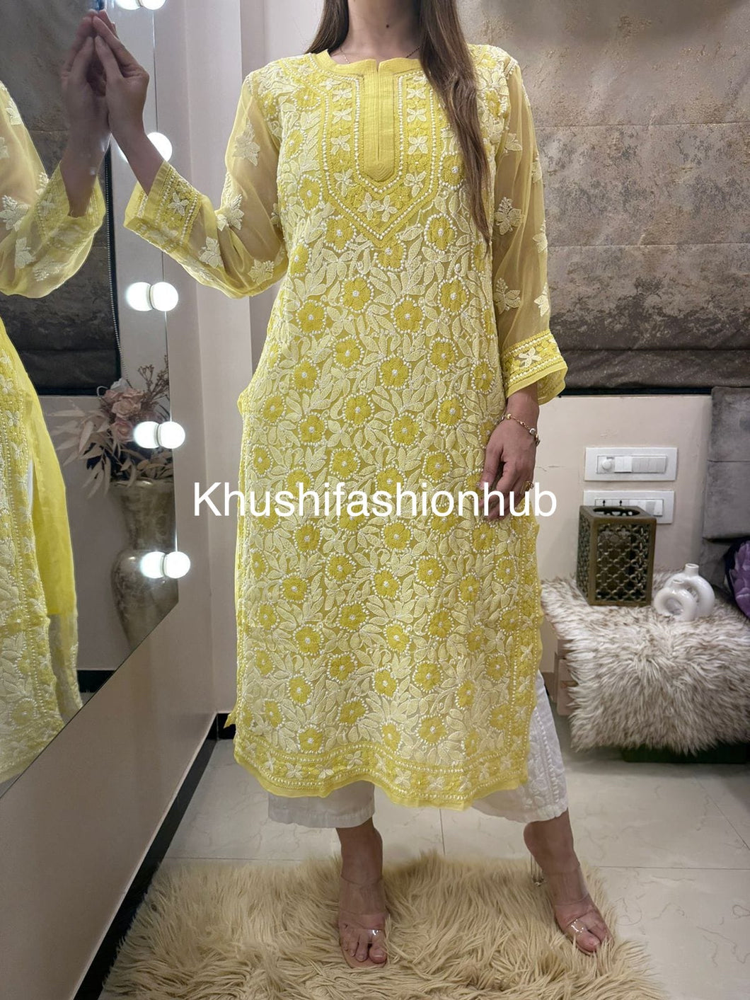Yellow Kurti