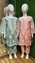 Load image into Gallery viewer, Chikankari Kid Set
