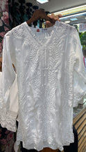 Load image into Gallery viewer, Chikankari Muslin Palazzo Set
