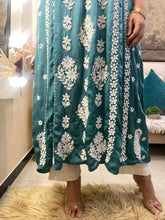 Load image into Gallery viewer, Sea Green Kurti
