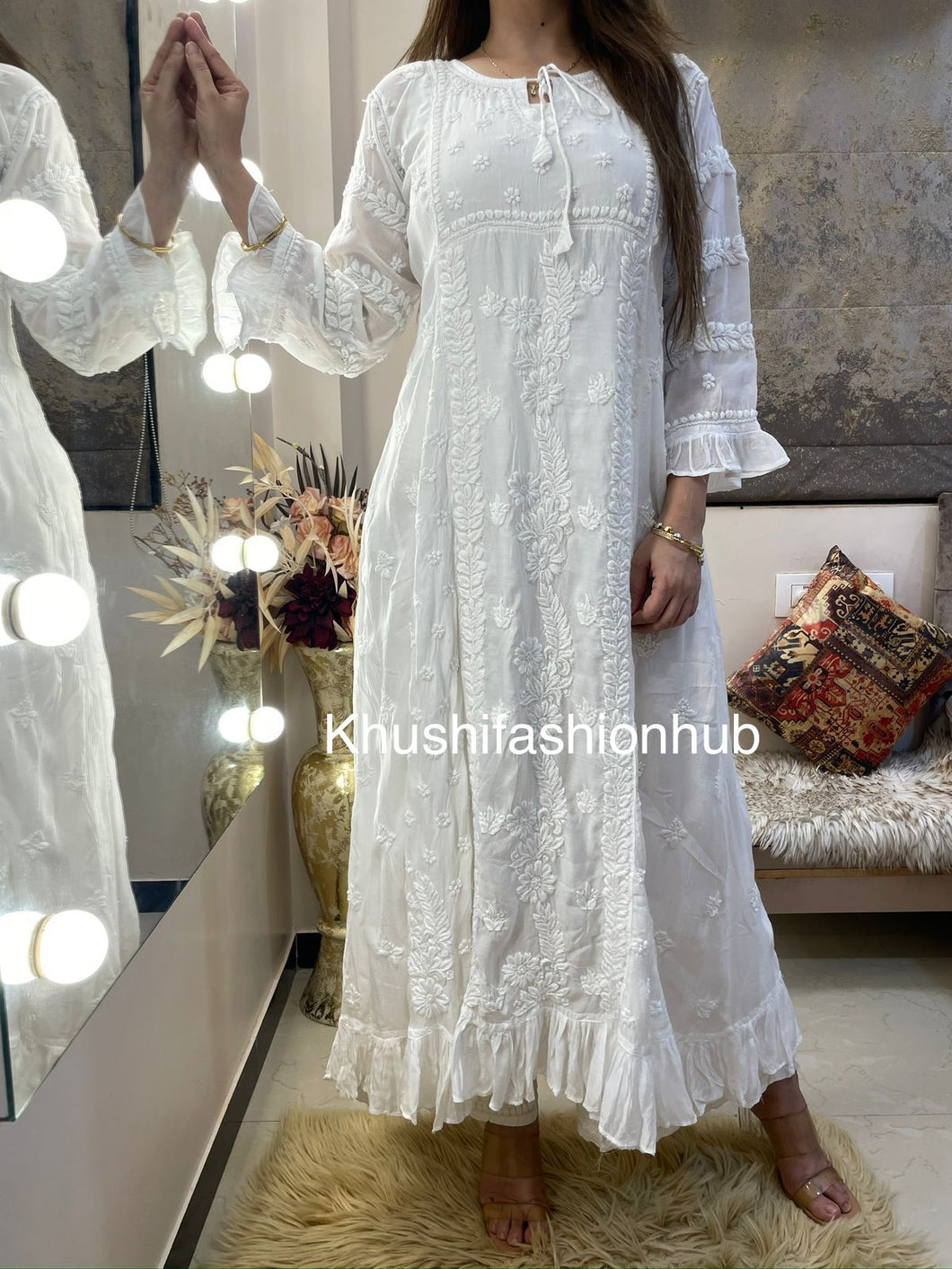 White Long Dress