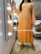 Load image into Gallery viewer, Orange Kurti
