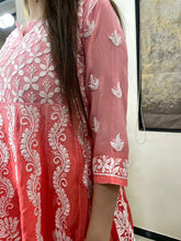 Load image into Gallery viewer, Peach Short Kurti
