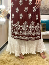 Load image into Gallery viewer, Deep Brown Kurti
