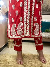 Load image into Gallery viewer, Red Pant Set
