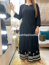 Load image into Gallery viewer, Black Kurti
