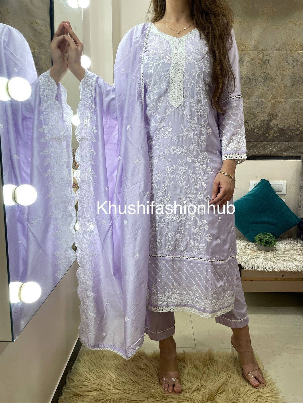 Lavender Suit