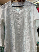 Load image into Gallery viewer, Chikankari Muslin Kurti

